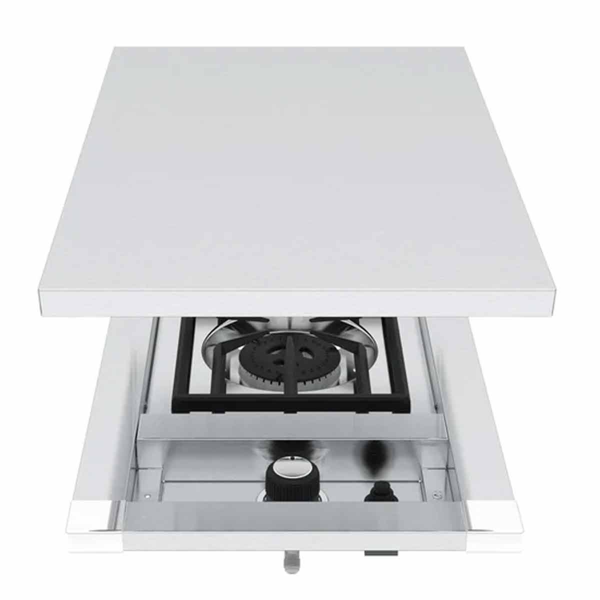 Broil King S 100 Einbau Kochfeld mit Edelstahl Abdeckung