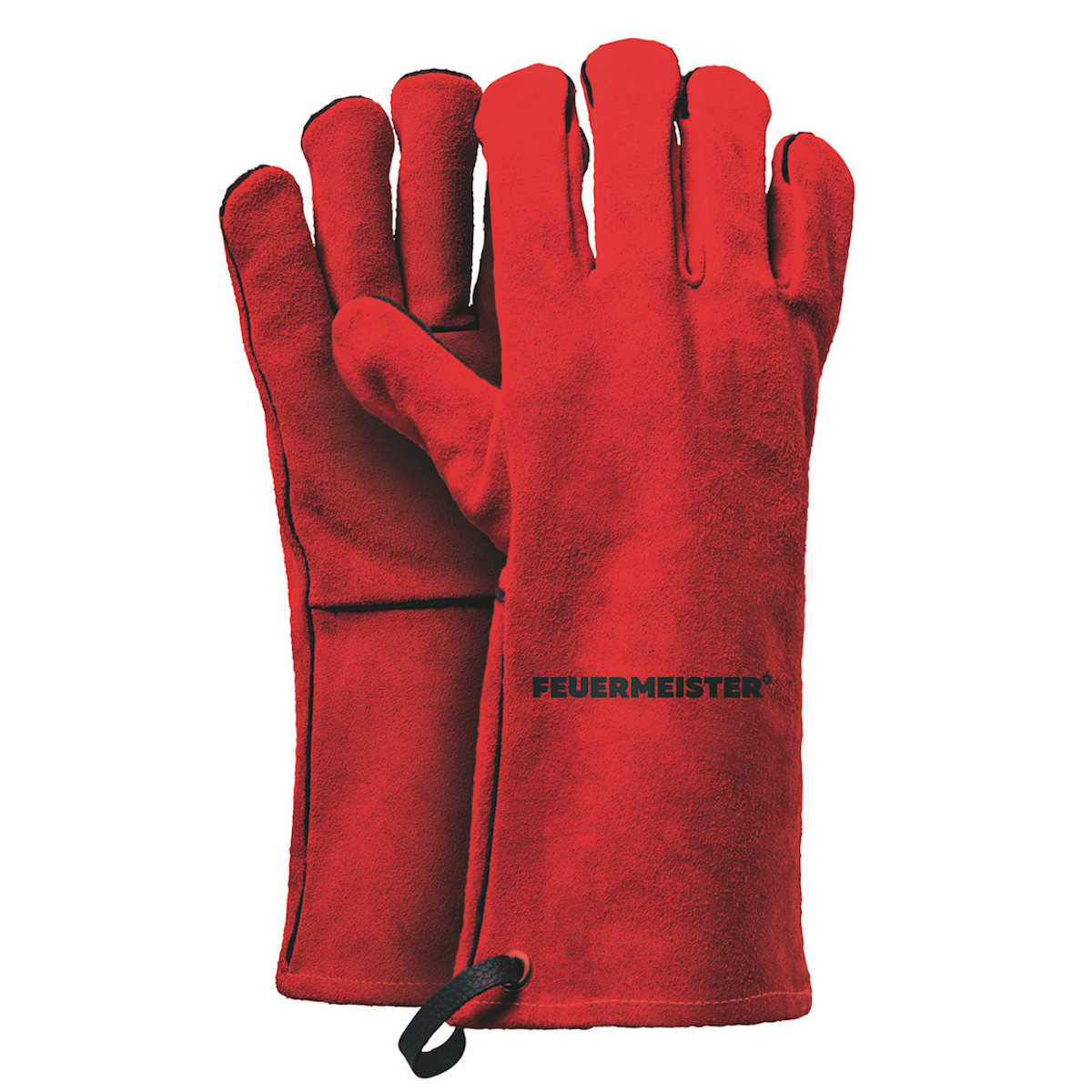 Leder Grillhandschuhe,Feuerfeste Handschuhe,Unisex Ofenhandschuhe