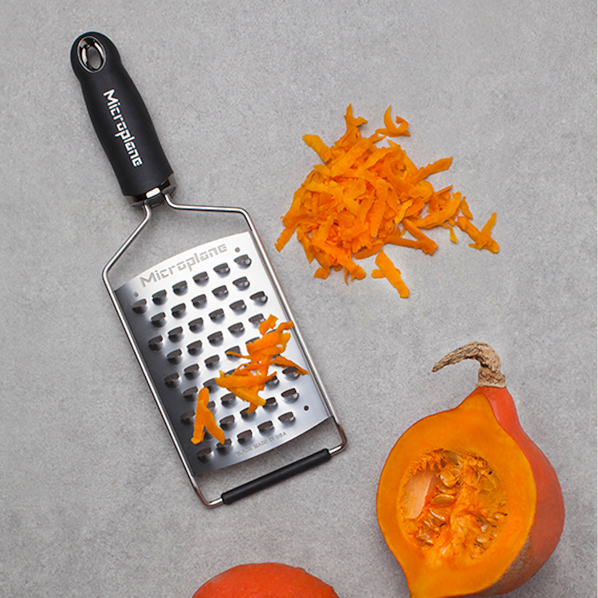 Microplane Gourmet Reibe XL Grob, Schwarz