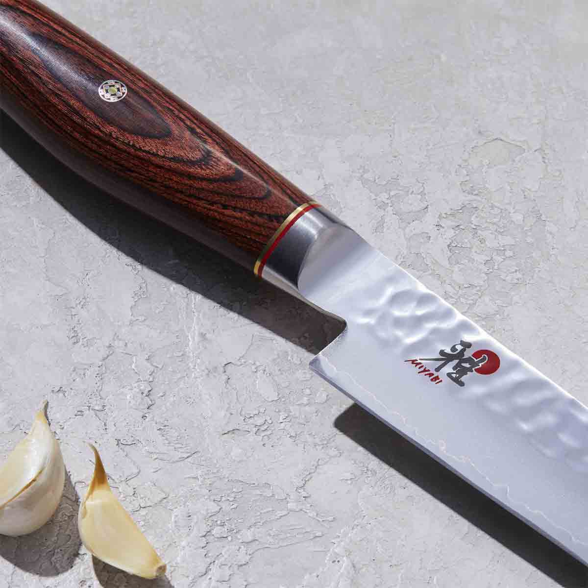 MIYABI Artisan 6000 MCT Sujihiki 24 cm Pakka Holz