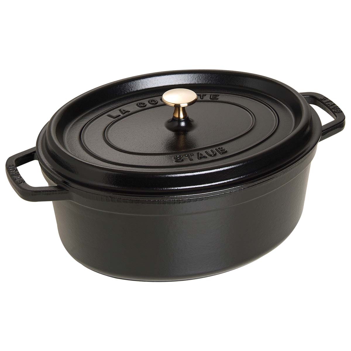 STAUB Cocotte | 31 cm | Schwarz | Gusseisen STAUB Cocotte | 31 cm | Schwarz | Gusseisen