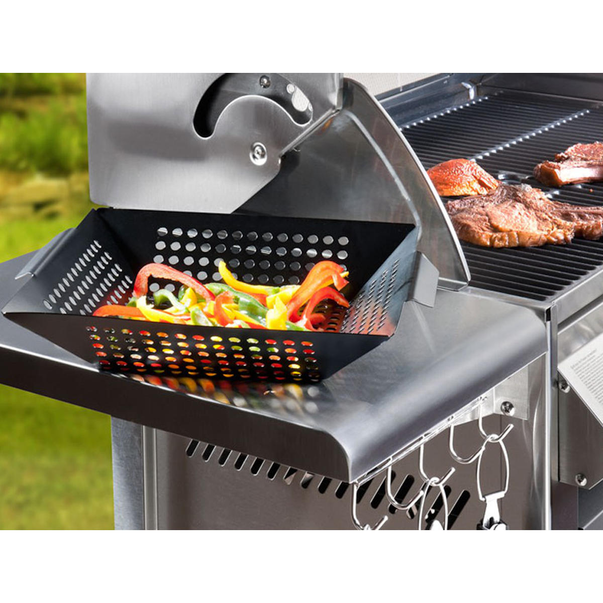 Santos Grillwok schwarz 30 5 x 30 5 Santos Grillwok schwarz 30 5 x 30 5