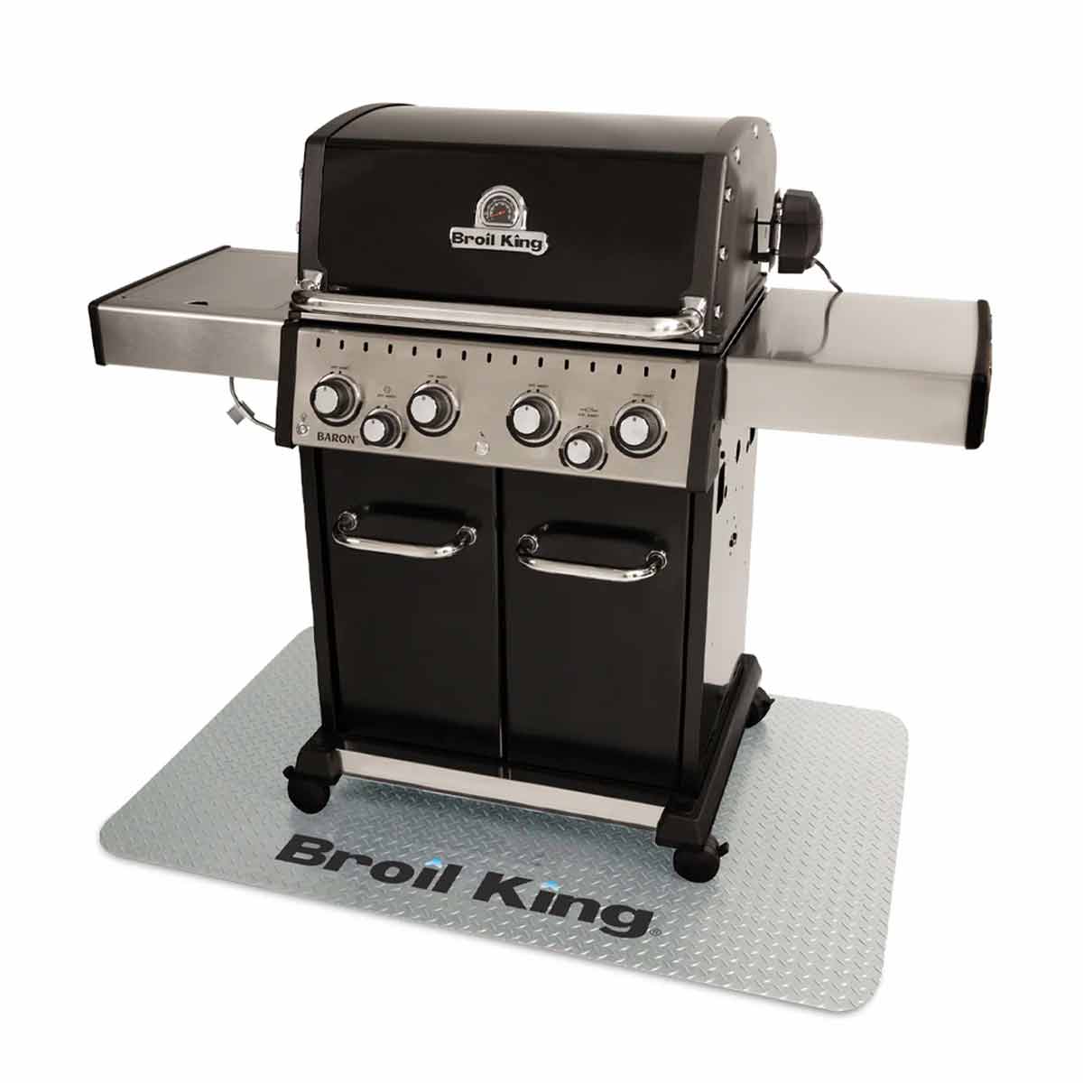 Broil King Grillmatte | Silber | 140 x 90 cm