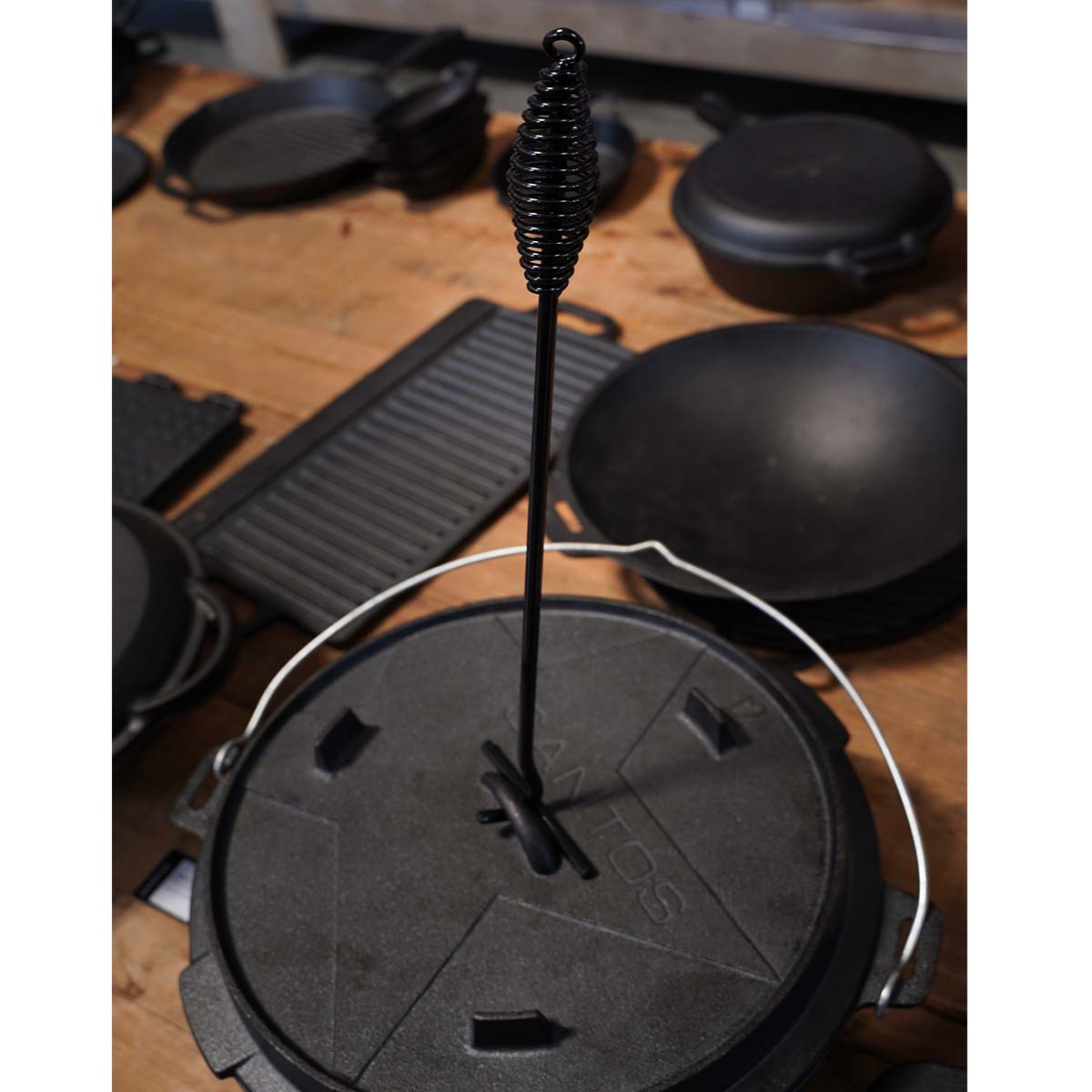 SANTOS Dutch Oven Deckelheber, 40 cm SANTOS Dutch Oven Deckelheber, 40 cm