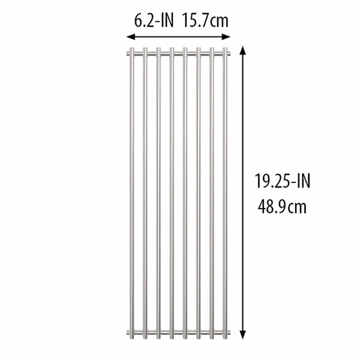 Broil King Edelstahlrost für Regal & Imperial | 15,8 x 48,9 cm