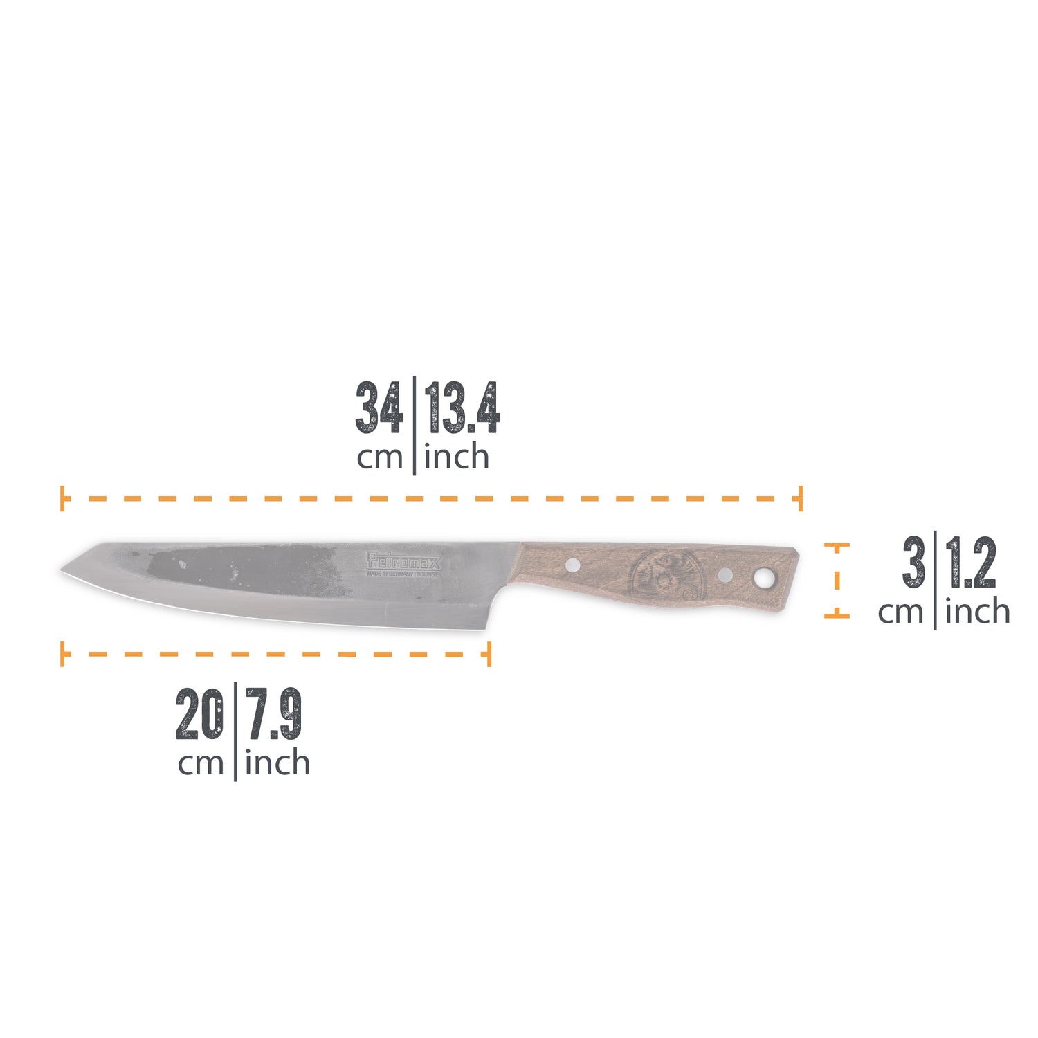 Petromax Kochmesser 20 cm