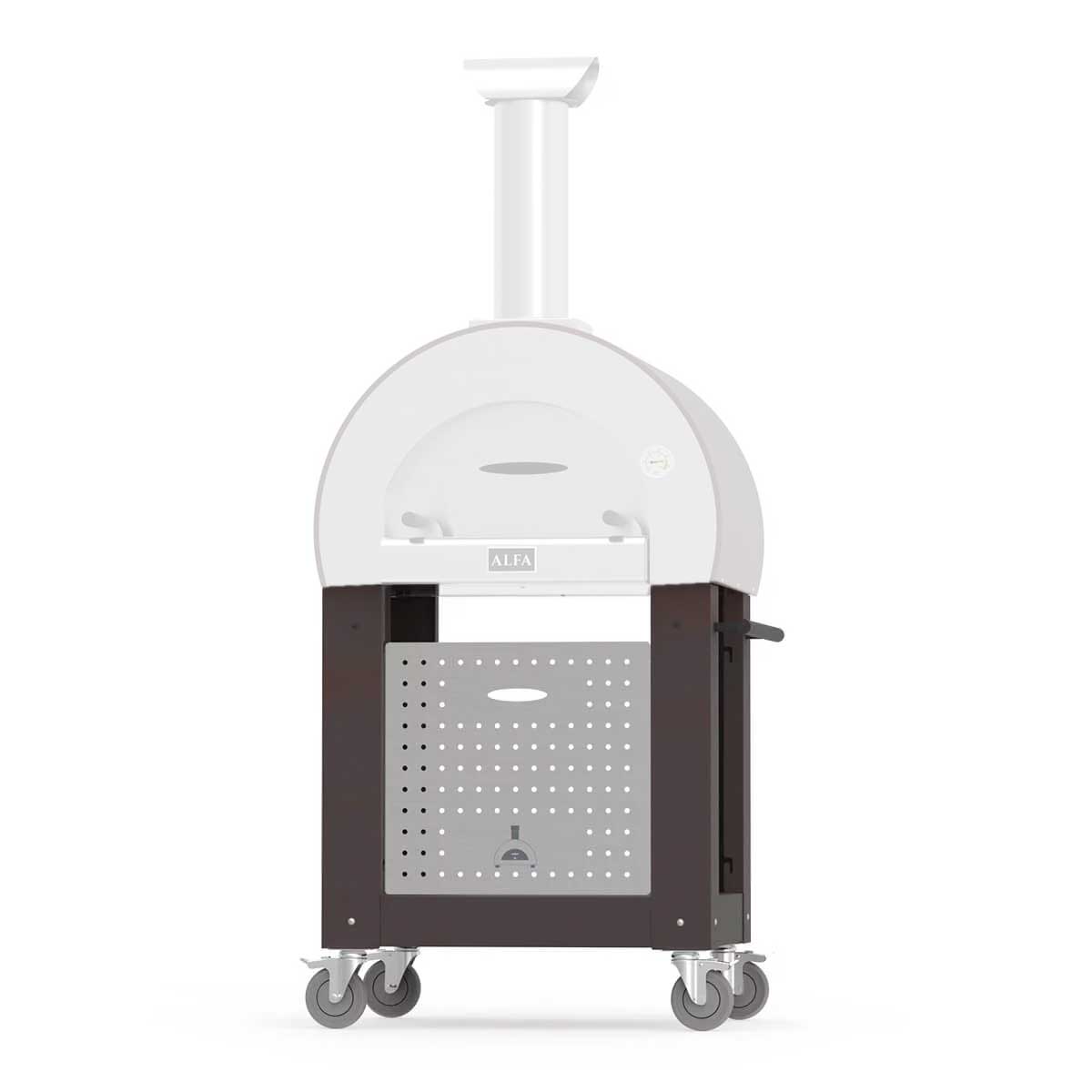 Alfa Forni Unterbau für Pizzaofen 5 Minuti (Linea Classico), Kupfer Alfa Forni Unterbau für Pizzaofen 5 Minuti (Linea Classico), Kupfer