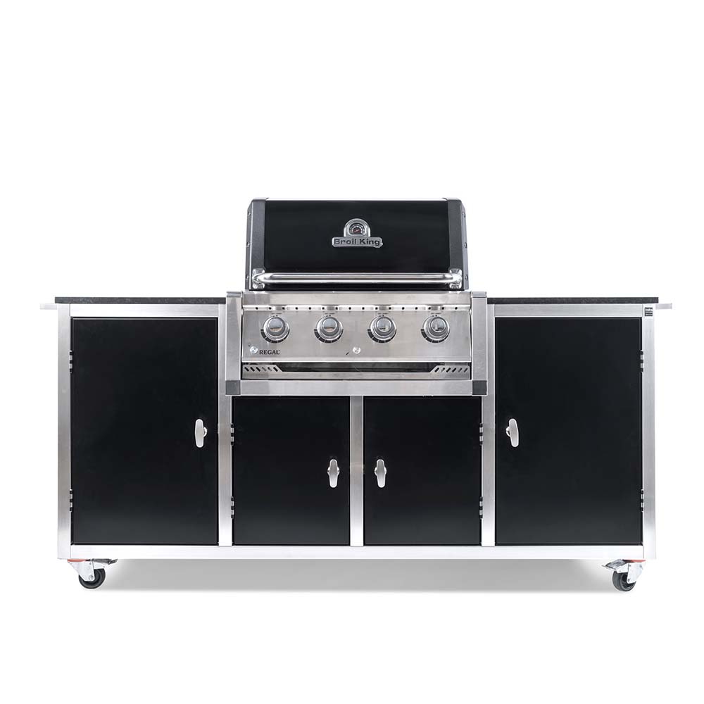 INDRA BLACKLINE Gasgrillstation Broil King 420 INDRA BLACKLINE Gasgrillstation Broil King 420