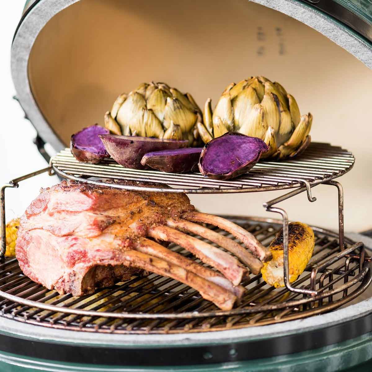 Big Green Egg 2-teilige Rosterhöhung