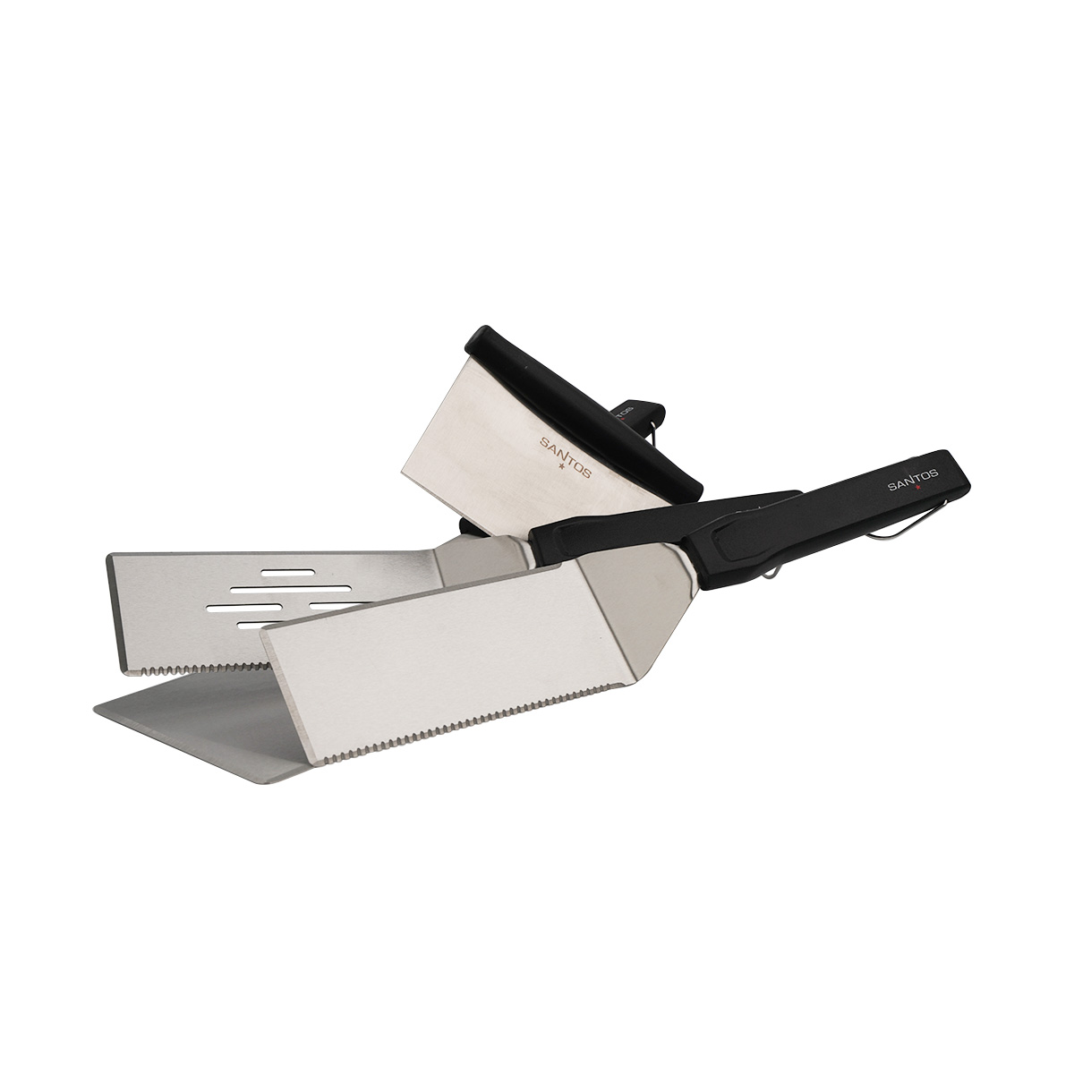SANTOS Grillspachtel Plancha-Set, 4-teilig  SANTOS Grillspachtel Plancha-Set, 4-teilig