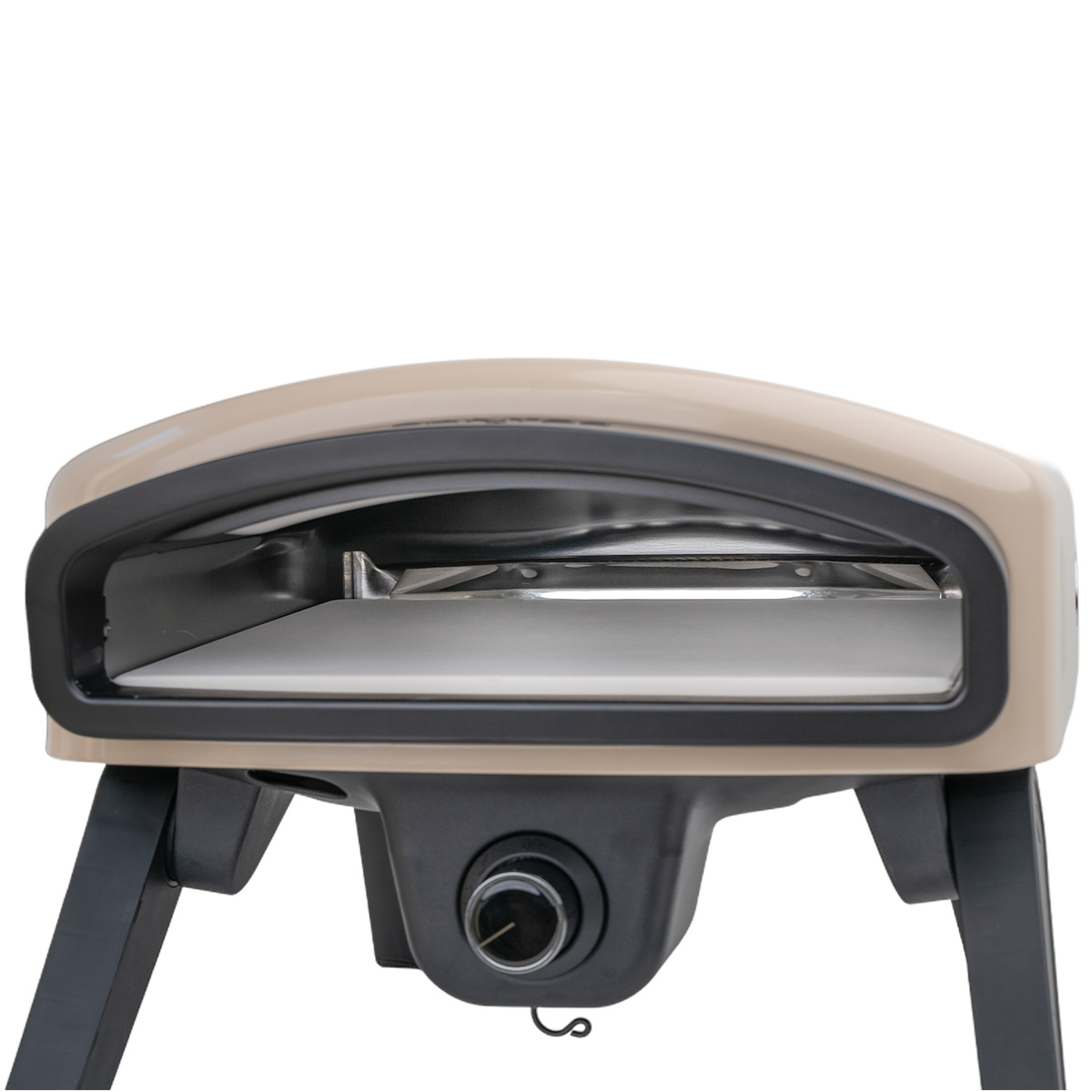 SANTOS O-140 Pizzaofen | ohne Motor | Beige Frontansicht