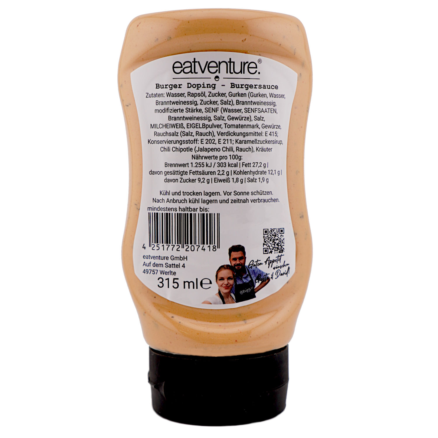 Eatventure - Burger Doping BBQ-Mayo | 315 ml