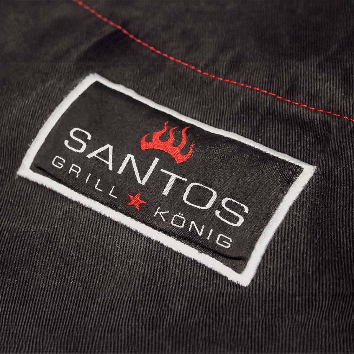 SANTOS Grillschürze „Grillkönig" | Baumwolle | Retoure