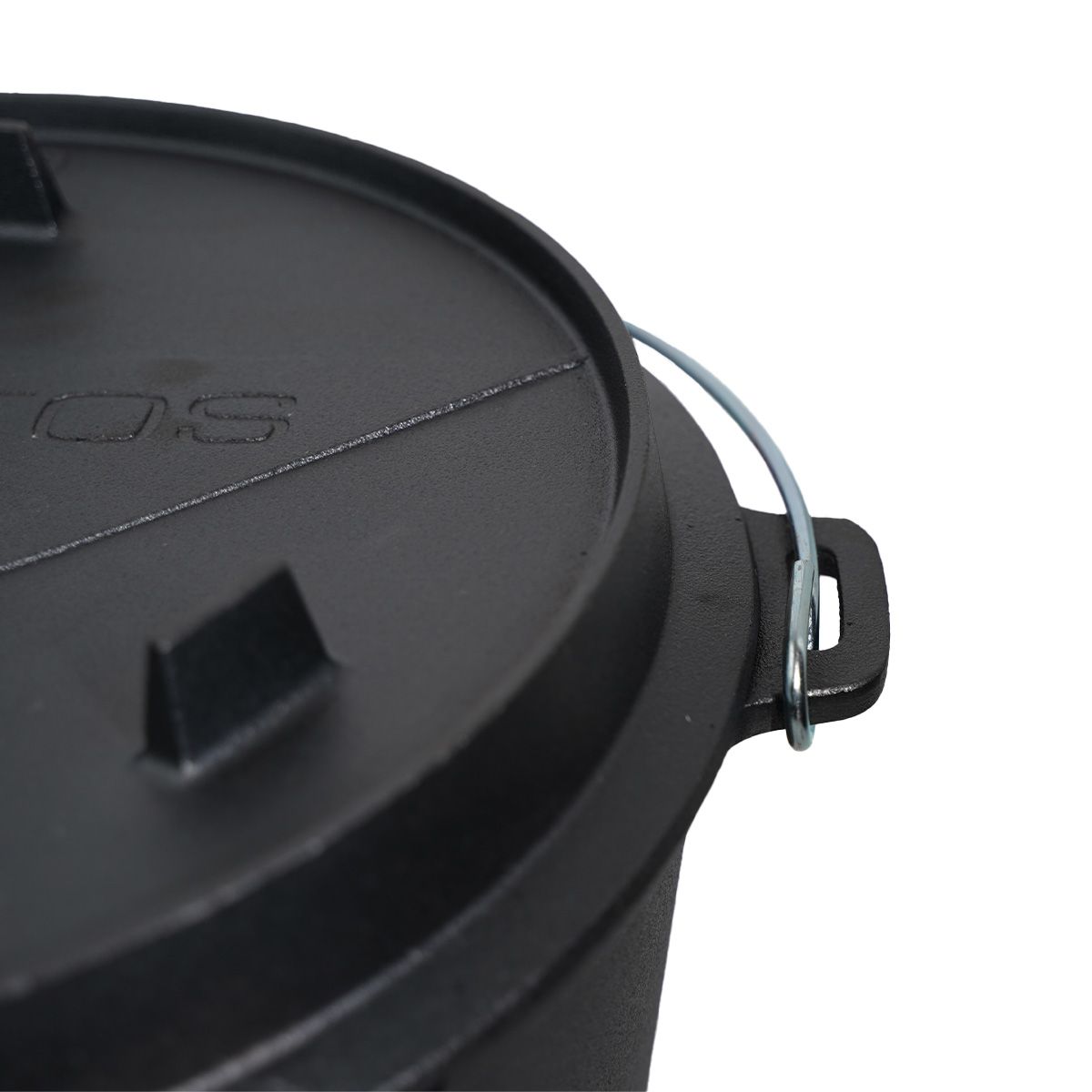 SANTOS Dutch Oven 9qt mit Füßen – Safe Stand Edition