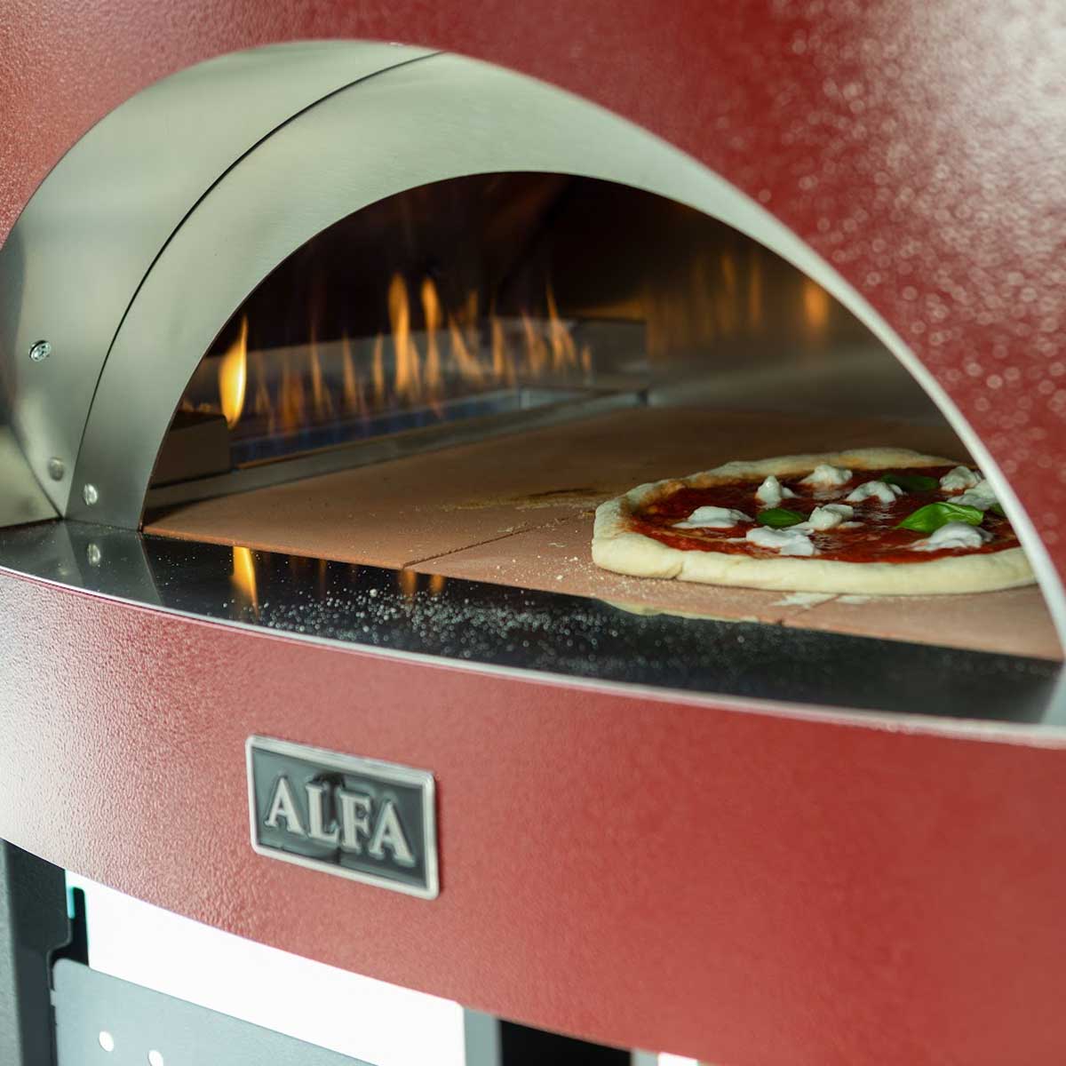 Alfa Forni Gas Pizzaofen Moderno, 3 Pizze, Antikrot
