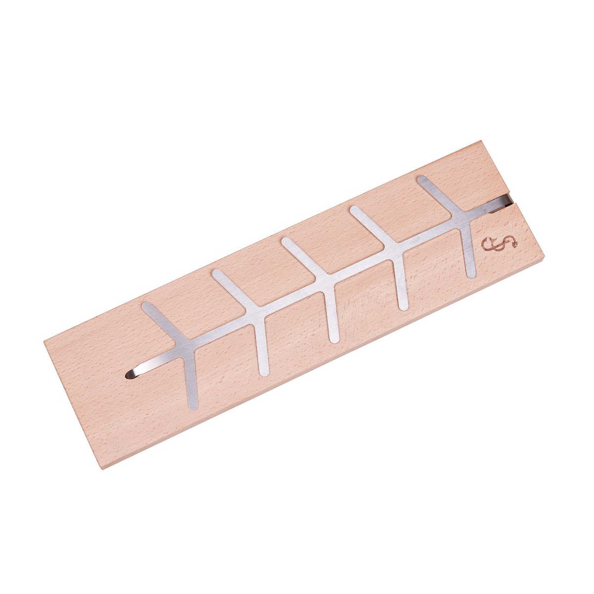 Monolith Buchenholz Flammlachsbrett, 50 x 14 cm Monolith Buchenholz Flammlachsbrett, 50 x 14 cm