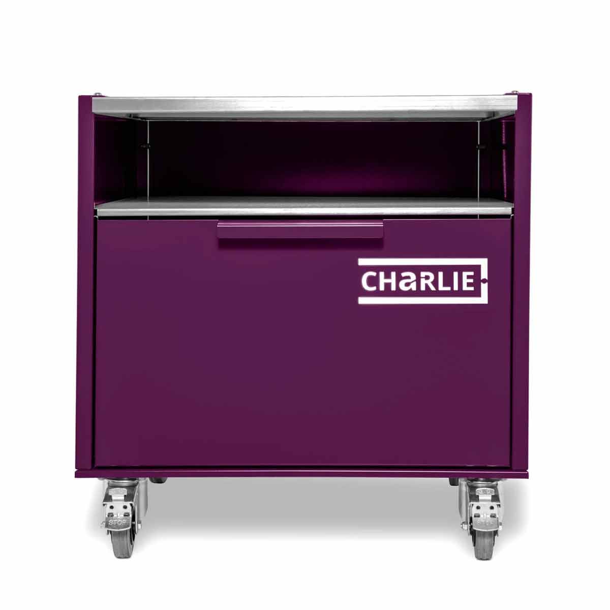 Charlie Base Cabinet, Beetroot