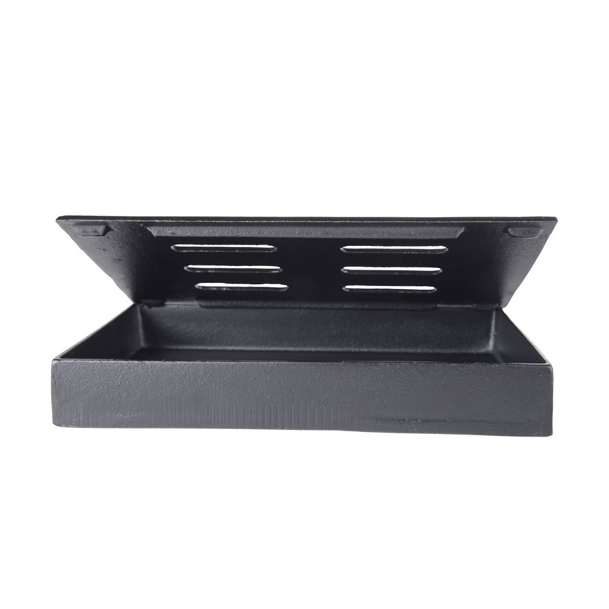 SANTOS Gusseiserne Räucherbox, 20,5 x 13 x 3,5 cm SANTOS Gusseiserne Räucherbox, 20,5 x 13 x 3,5 cm