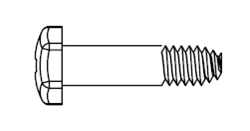 Broil King Schraube 1/4"-20x1 (Hex/Rob Kombo) VERS. SERIEN Broil King Schraube 1/4"-20x1 (Hex/Rob Kombo) VERS. SERIEN