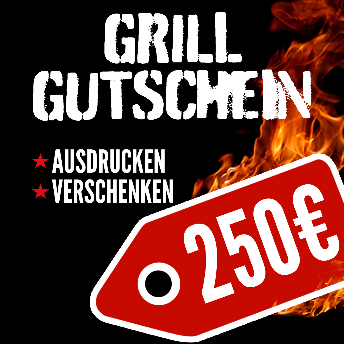 Geschenkgutschein Grillshop im Wert von 250,00 Euro (PDF) Geschenkgutschein Grillshop im Wert von 250,00 Euro (PDF)