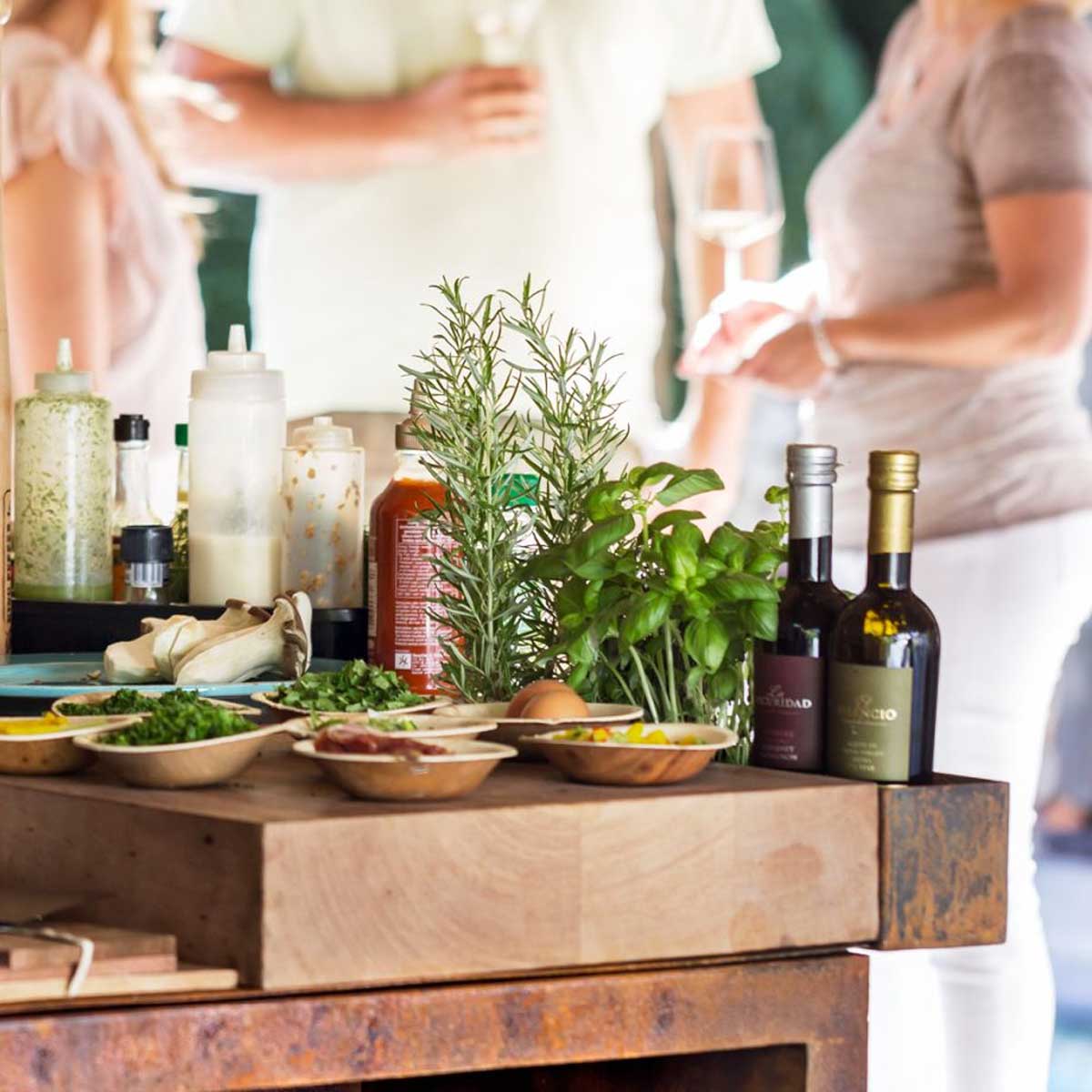 OFYR-Island+ Corten 100 Teak Wood