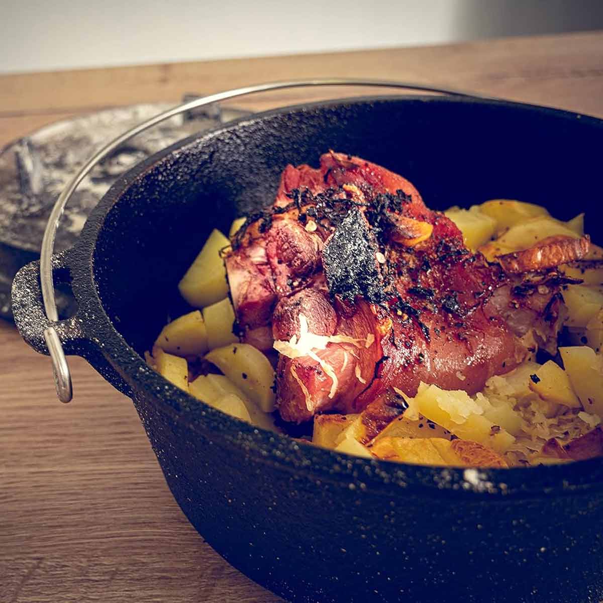 FireRocket Dutch Oven 6qt | 5,5L | ohne Füße