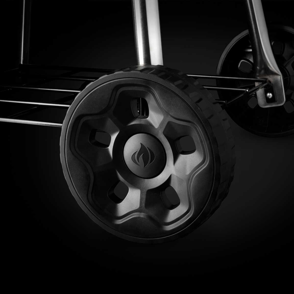 Napoleon Premium Holzkohle Kugelgrill, Ø 57cm, NK22K-LEG-3 / robuste Rollen mit Gummilauffläche Napoleon Premium Holzkohle Kugelgrill, Ø 57cm, NK22K-LEG-3 / robuste Rollen mit Gummilauffläche