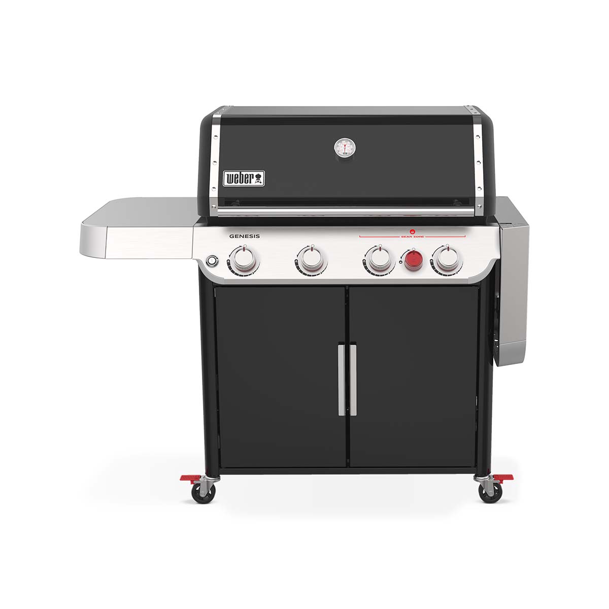 Weber Genesis E-425s Gasgrill, Schwarz Weber Genesis E-425s Gasgrill, Schwarz