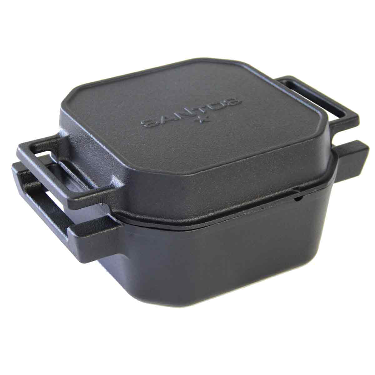 SANTOS S-418 Pro Edelstahl I Seiten- & Heckbrenner | Ready2Grill Bundle