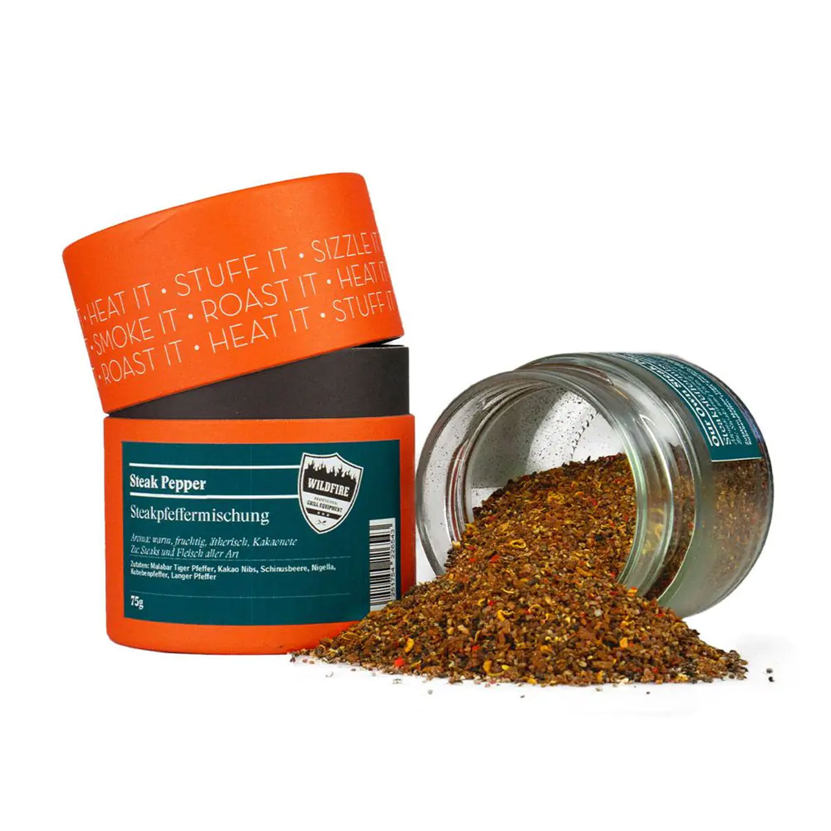 Big Green Egg Wildfire Steak Pepper 75g Big Green Egg Wildfire Steak Pepper 75g