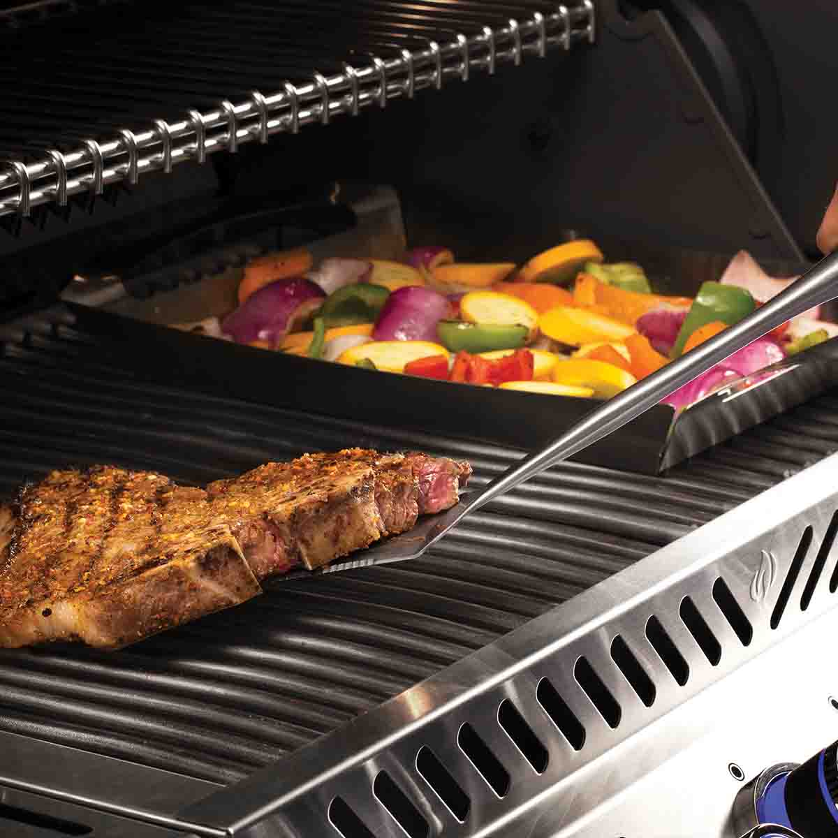 Napoleon 3teiliges Pro Grillbesteck-Set aus Edelstahl Napoleon 3teiliges Pro Grillbesteck-Set aus Edelstahl