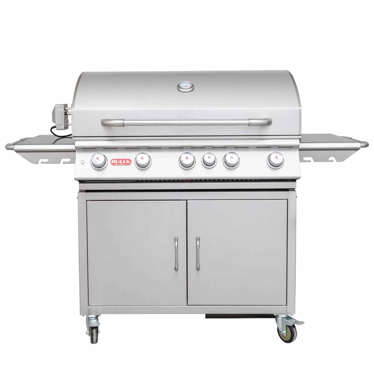 Bull Brahma Edelstahl Gasgrill mit Unterwagen