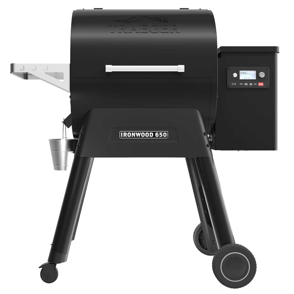 Traeger Pelletgrill Ironwood 650, Schwarz mit 2022 Controller