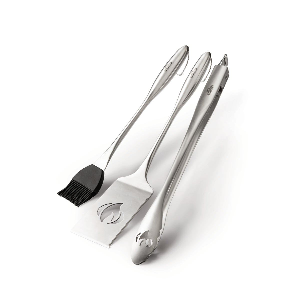Napoleon 3teiliges Pro Grillbesteck-Set aus Edelstahl Napoleon 3teiliges Pro Grillbesteck-Set aus Edelstahl