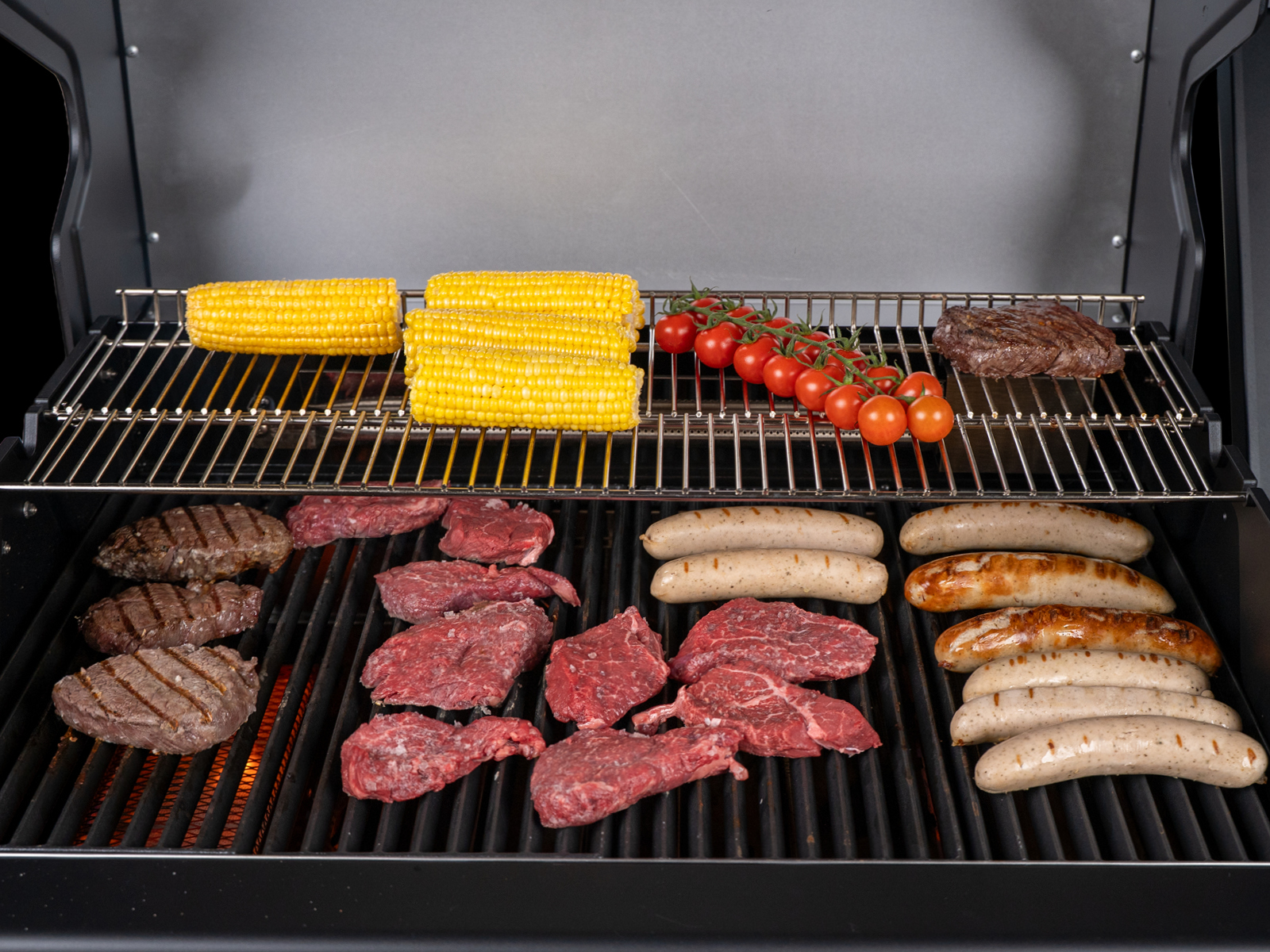 Cheffe G4 Gasgrill 4-Brenner | Schwarz