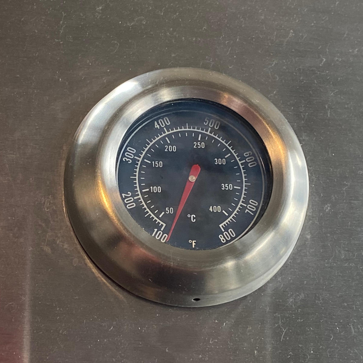 SANTOS Einbaugrill Free E-511, Deckelthermometer SANTOS Einbaugrill Free E-511, Deckelthermometer