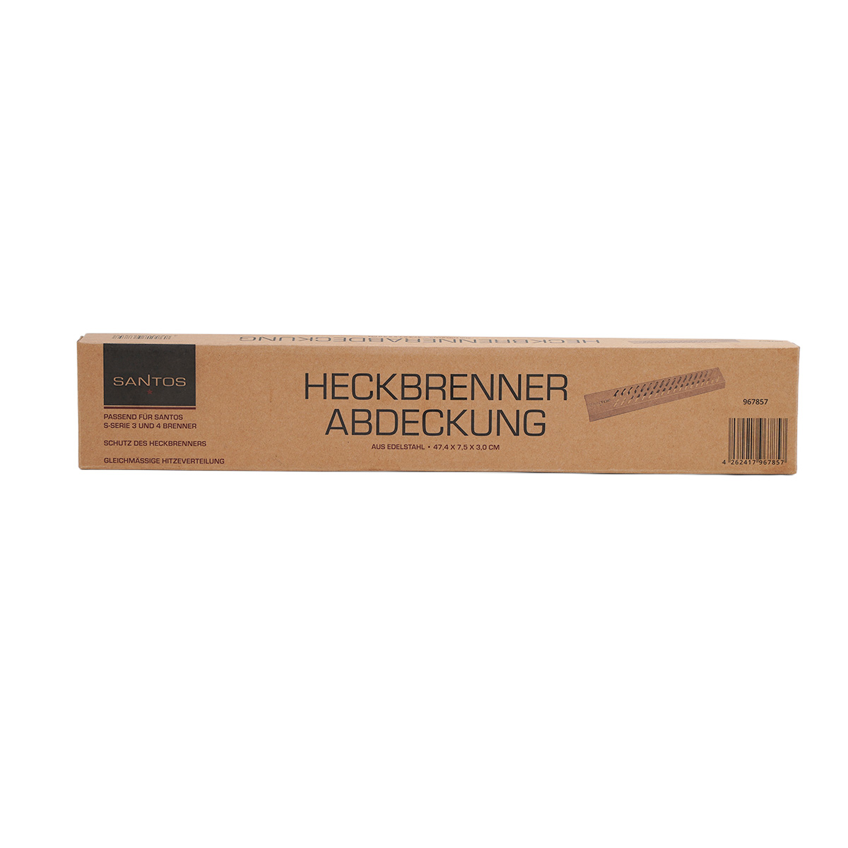 SANTOS Heckbrenner Brennerabdeckung für S-318 & S-418 SANTOS Heckbrenner Brennerabdeckung für S-318 & S-418