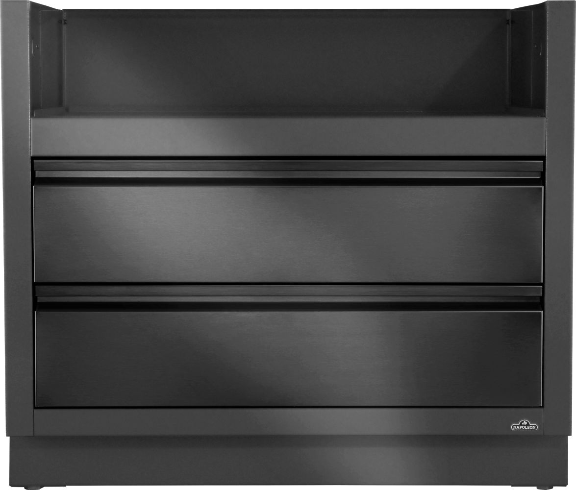 Grill-Einbauschrank BIPRO665 & BILEX 605, mattschwarz