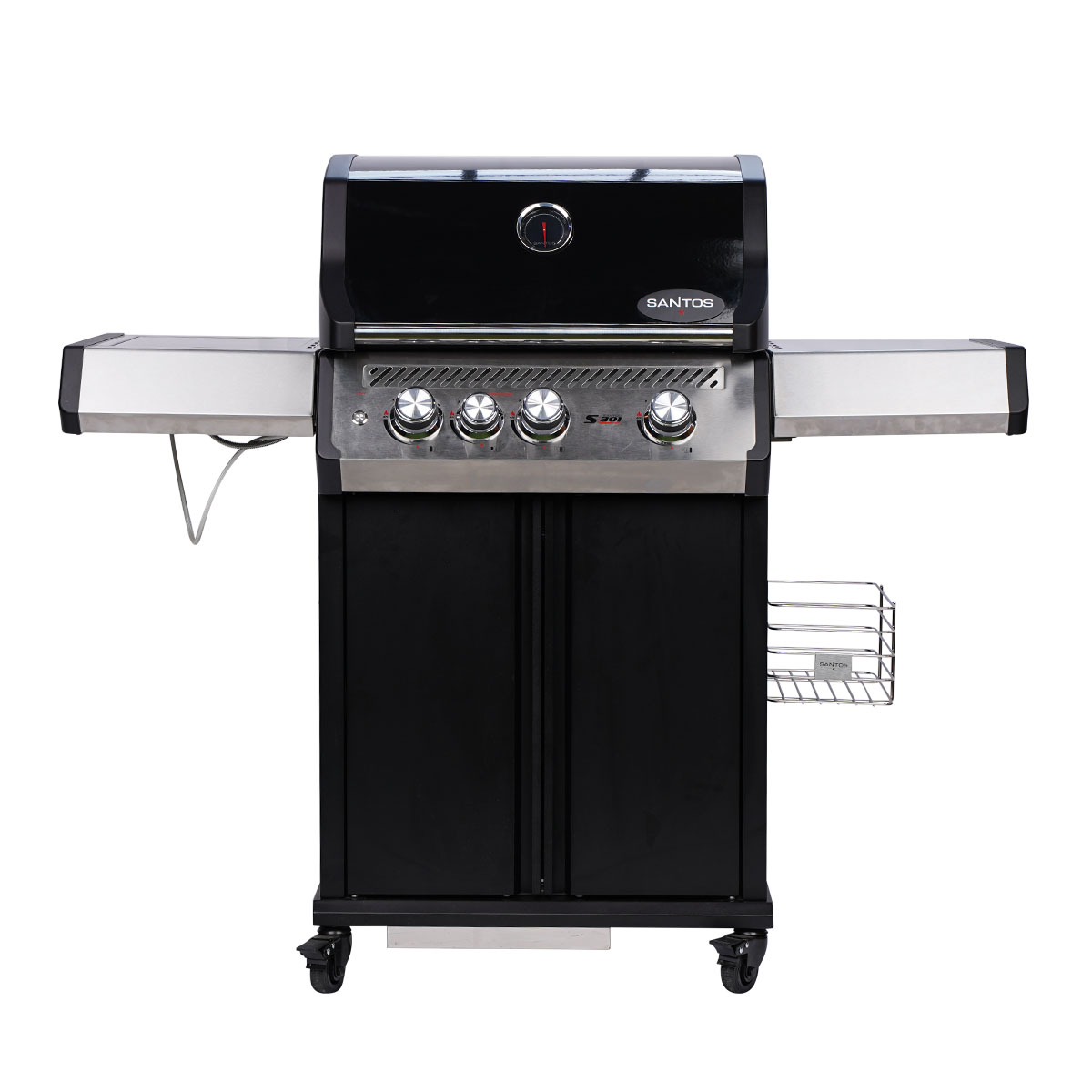 SANTOS S-301 Pro Schwarz | Seitenkocher