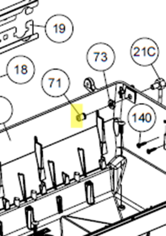 Broil King Heckbrennerdüse MONARCH 390