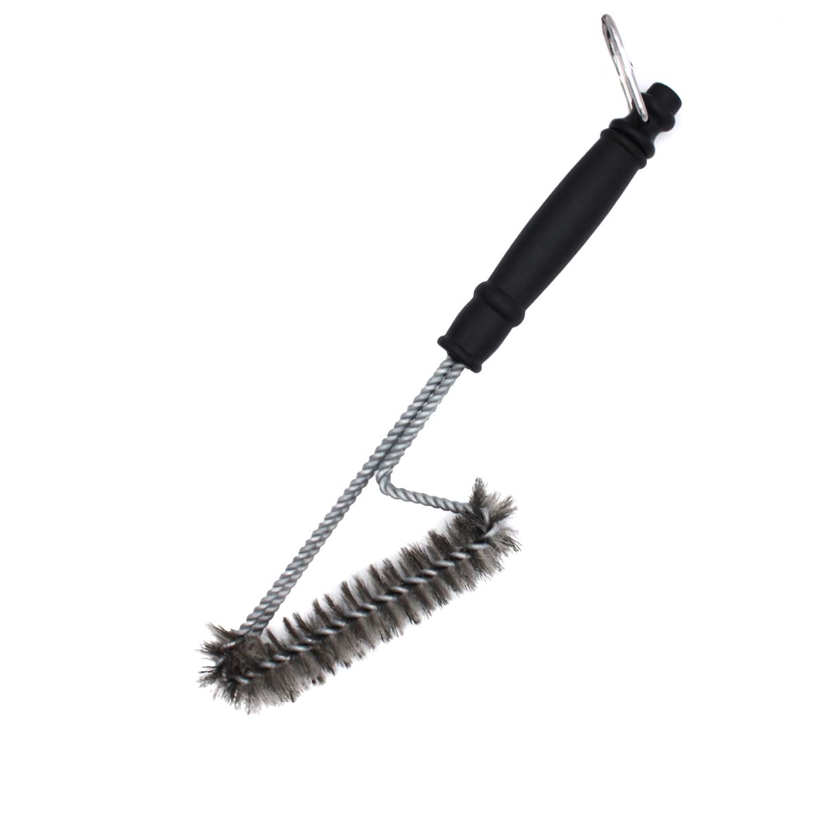 SANTOS 2-Kopf Grillbürste Edelstahl 33 cm SANTOS 2-Kopf Grillbürste Edelstahl 33 cm