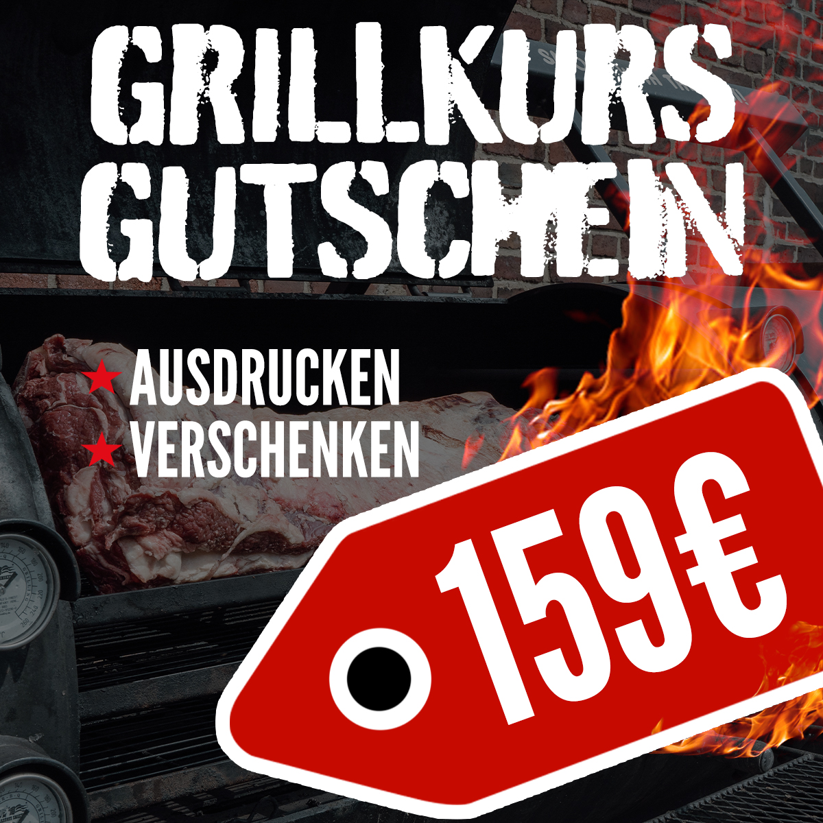 Gutschein für ein Grillseminar (Wert 159,00 Euro) (PDF)
