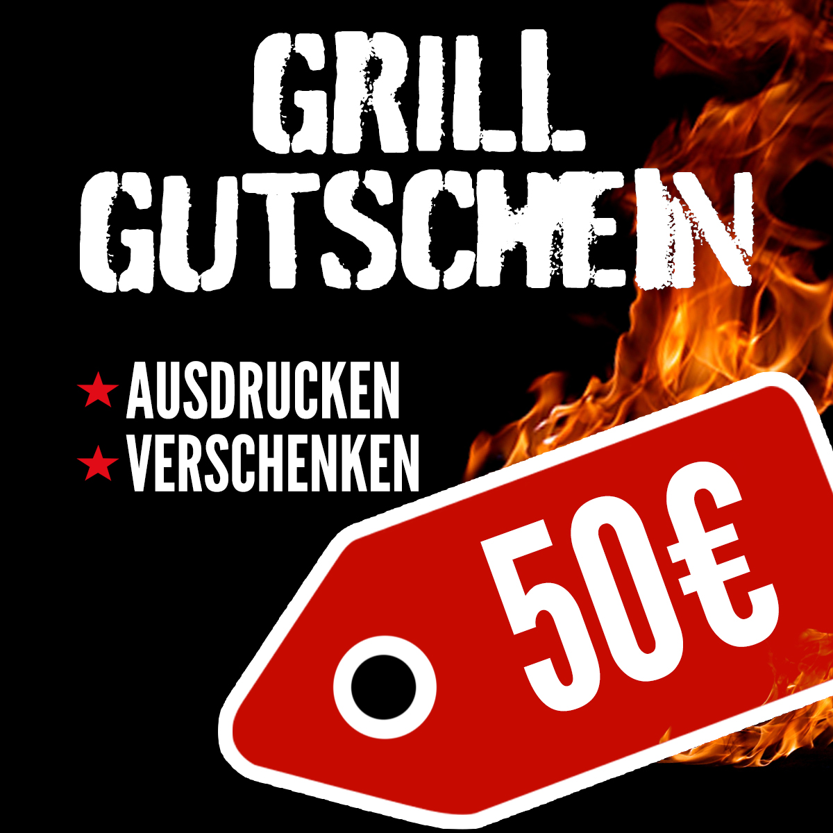 Geschenkgutschein Grillshop im Wert von 50,00 Euro (PDF) Geschenkgutschein Grillshop im Wert von 50,00 Euro (PDF)