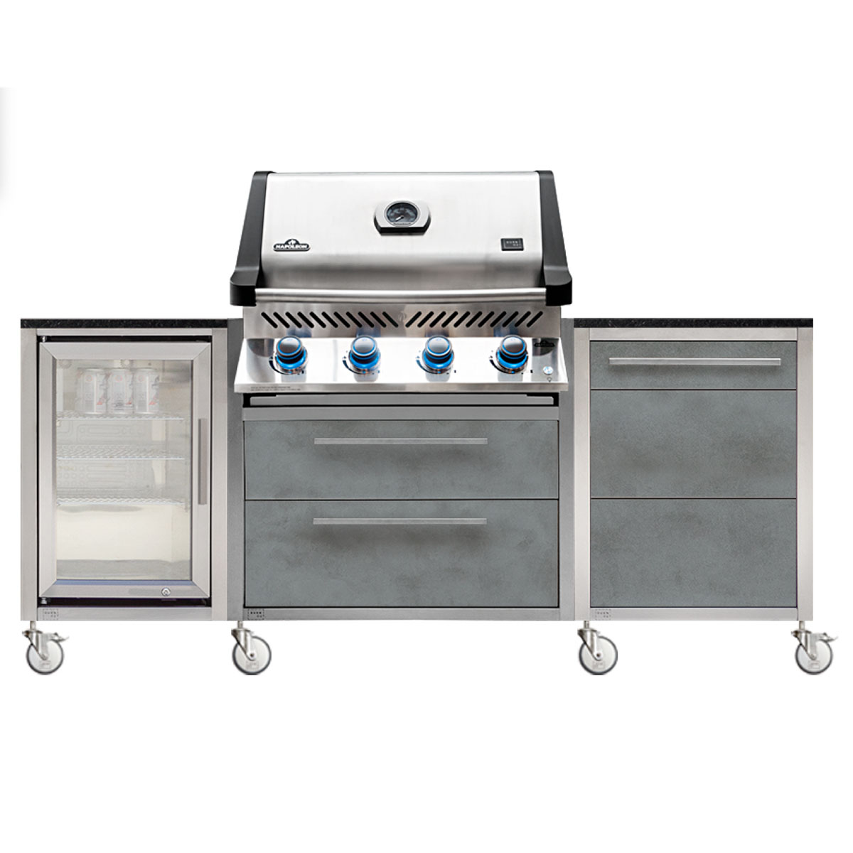 Burnout Kitchen BBQ Küche Smoke | Napoleon Sondermodell Prestige 500 Einbaugrill Burnout Kitchen BBQ Küche Smoke | Napoleon Sondermodell Prestige 500 Einbaugrill