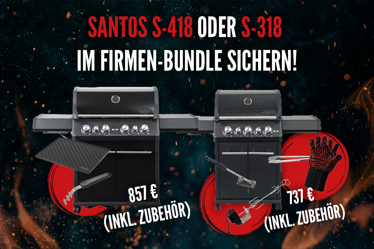 Sichert Euch den S-418 oder 318 im Firmenbundle für 857 bzw. 737 € inklusive Zubehör!