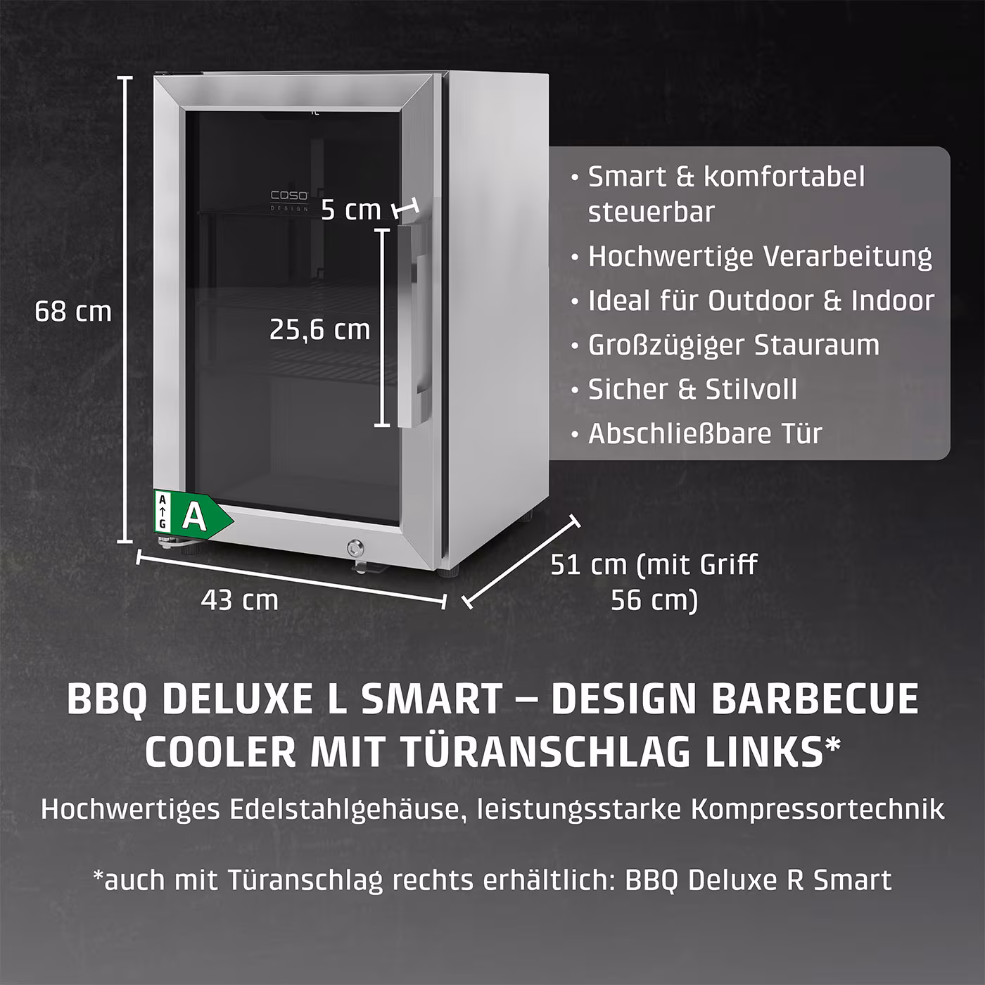 CASO BBQ Deluxe-L Smart