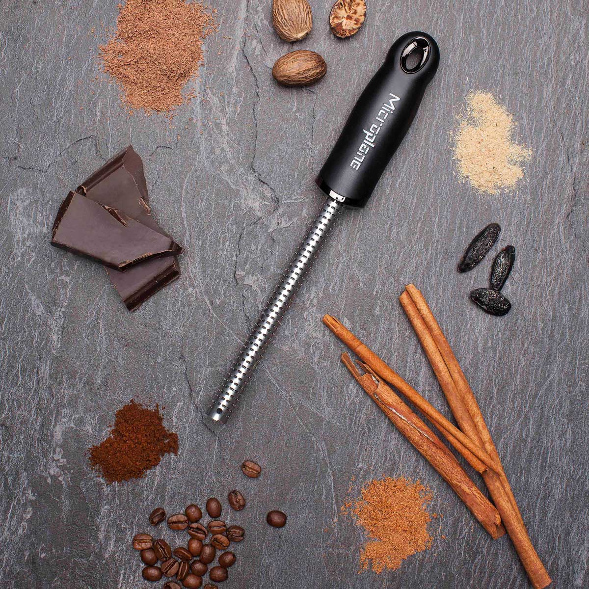 Microplane Premium Gewürzreibe Schwarz Microplane Premium Gewürzreibe Schwarz