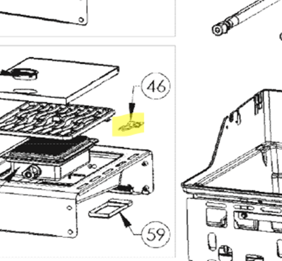 Napoleon Seitenbrennerelektrode ROGUE (XT/SE), FREESTYLE Napoleon Seitenbrennerelektrode ROGUE (XT/SE), FREESTYLE