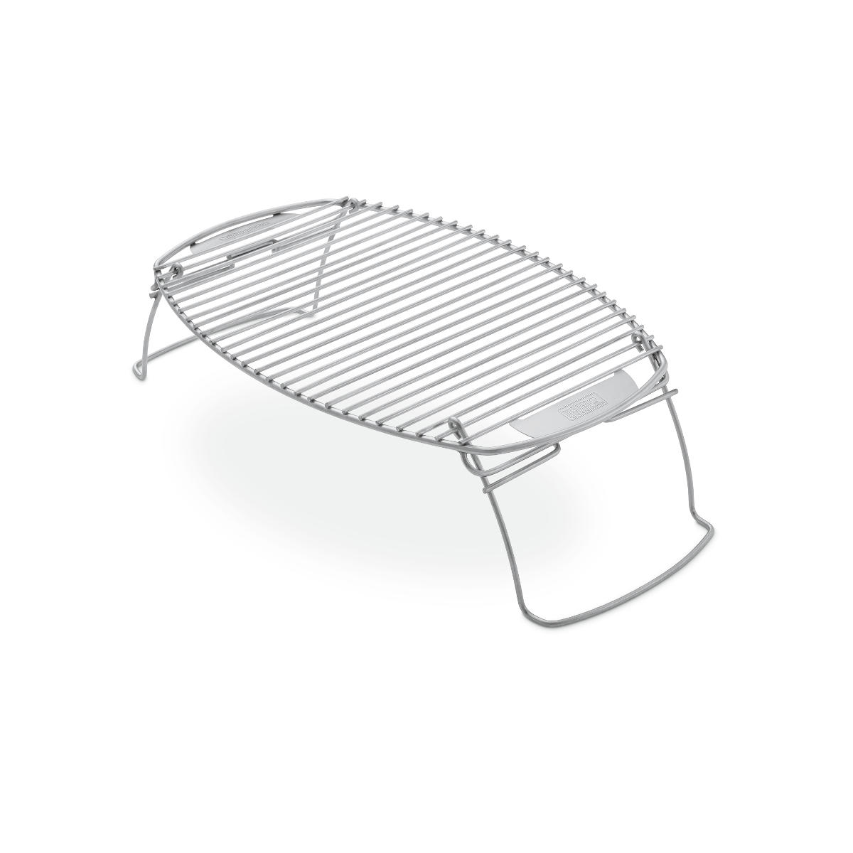 Klappbarer Grillrost Aus Edelstahl - Perfekt Für Camping, Garten & Outdoor-Abenteuer