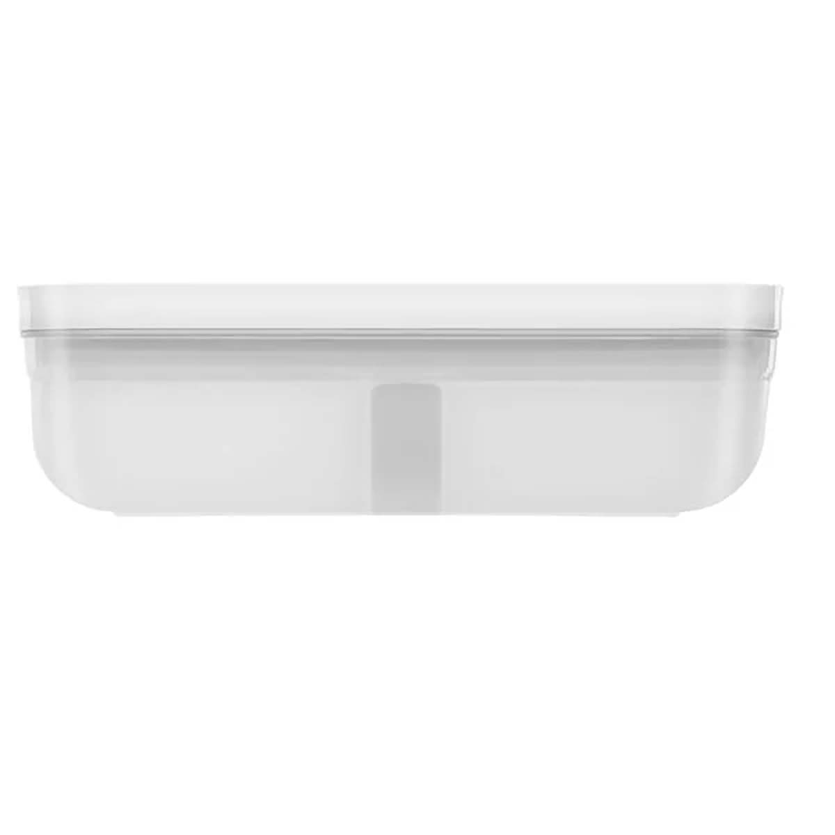ZWILLING FRESH & SAVE Vakuum Lunchbox L flach | Kunststoff | Semitransparent-Grau